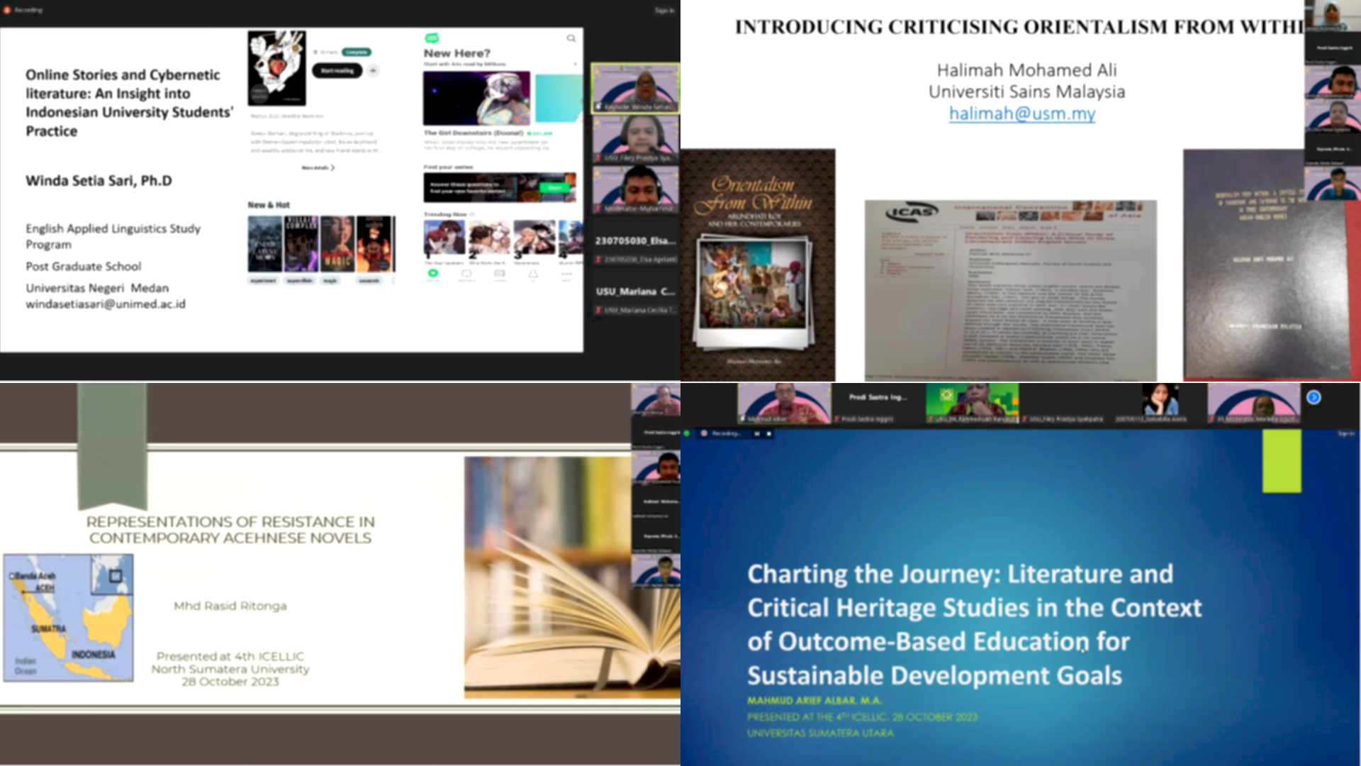 International Conference on English Language, Literature, and Culture (ICELLIC) 2023